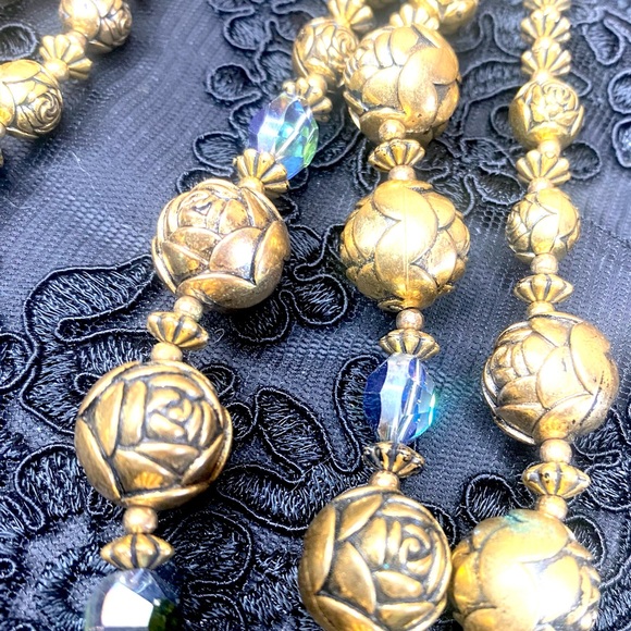 1950’s glass necklace. - Picture 4 of 7